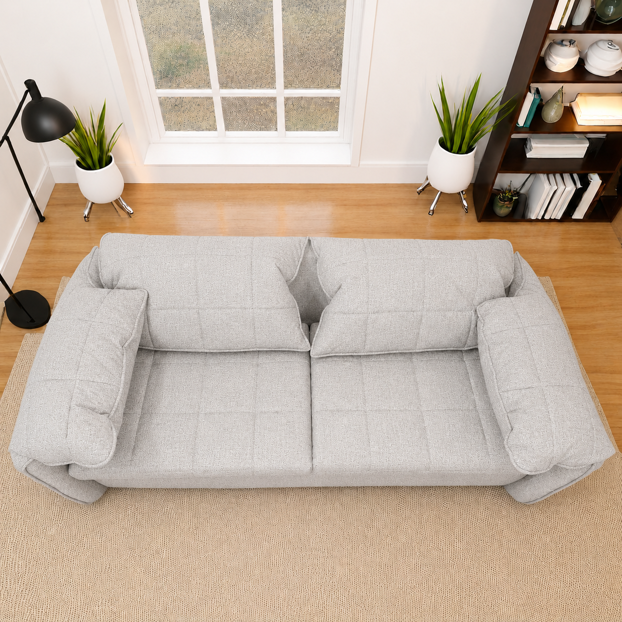 UNICORN FURNITURE Convertible Sofa Bed | Super King Pull Out Sofa Bed with Storage UK