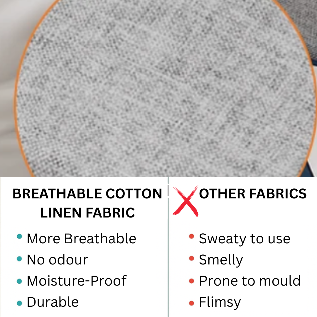 Unicorn Furniture Sofa Bed - Modern Foldable Bed Pull Out Sofa Bed with Storage Sofabed (grey fabric on white leather)