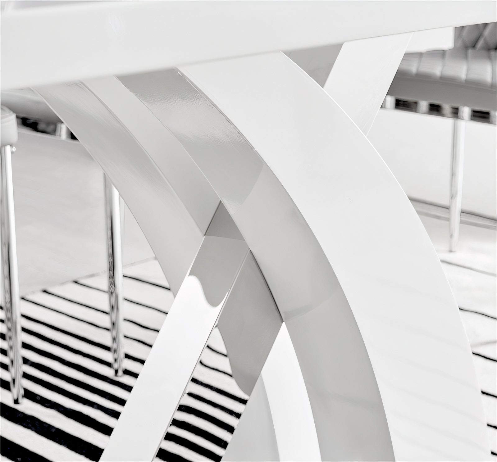 Dining Table - 6 Seater Dining Table -160cm X 90cm Luxury Dining Table