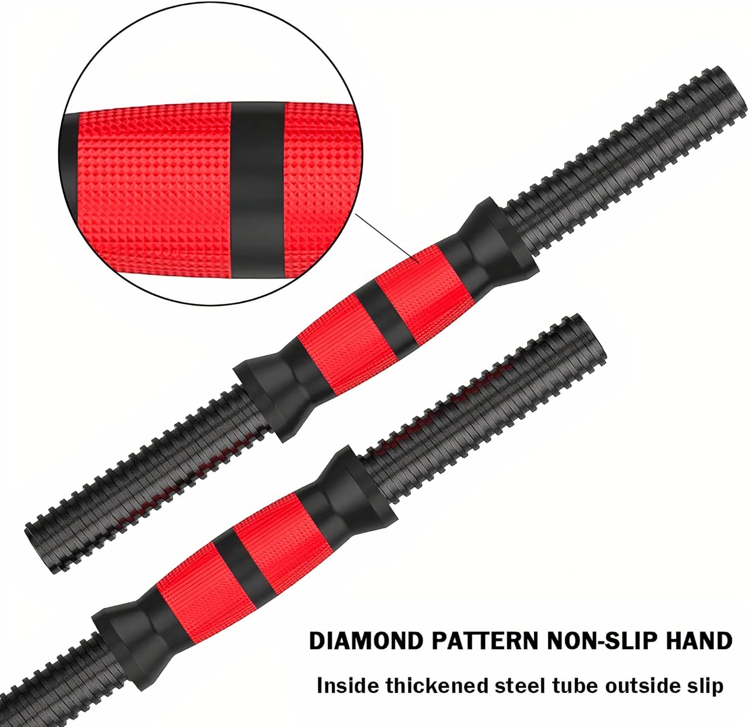 SUREPEFY 30KG Dumbbell Barbell Weight Set