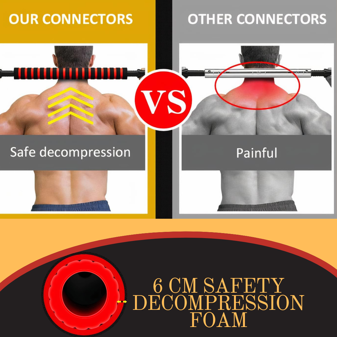 SUREPEFY 30KG Dumbbell Barbell Weight Set